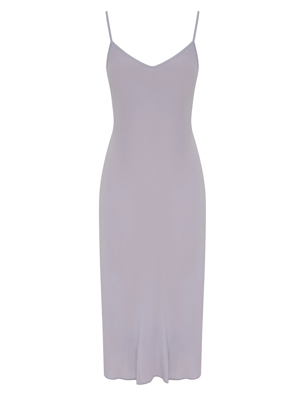 Summer Silk linen Lavender Floral Printed Maxi Dress